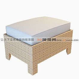 3D沙發(fā)凳模型