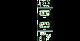 宿舍綜合樓混凝土框架結(jié)構(gòu)建筑圖