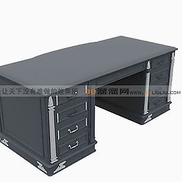 3D辦公桌模型