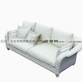 3D三人沙發(fā)模型