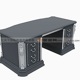 3D辦公桌模型