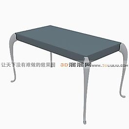3D桌子模型