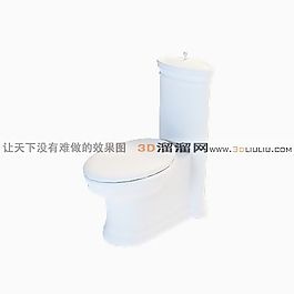 3D坐便器模型