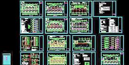 全套六層老年公寓樓電氣施工圖
