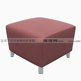 3D沙發(fā)凳模型