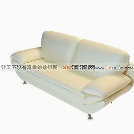 3D雙人沙發(fā)模型