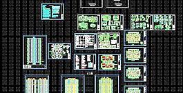 重慶小區(qū)高層住宅樓建筑施工圖