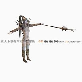 3D女人模型