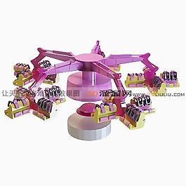 3D游樂設(shè)備模型