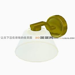 3D壁燈模型
