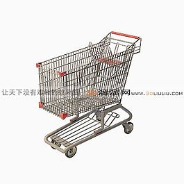 3D購物車模型
