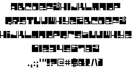 炸弹工厂的字体