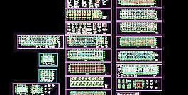 沈陽六層框架辦公樓結(jié)構(gòu)施工圖