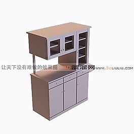 3D柜模型