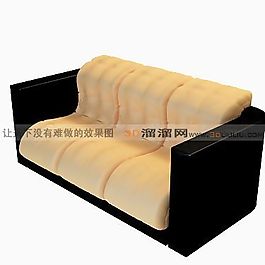 3D三人沙發(fā)模型