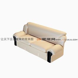 3D雙人沙發(fā)模型