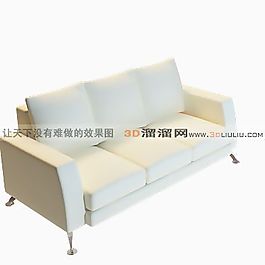 3D三人沙發(fā)模型