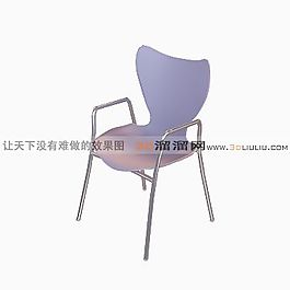 3D休閑椅模型