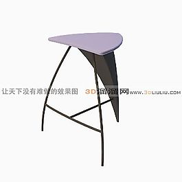 3D吧凳模型