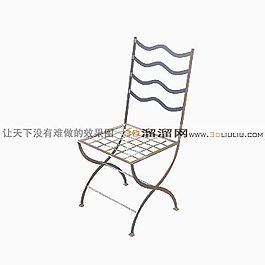 3D休閑椅模型