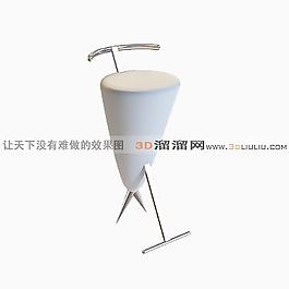 3D休閑椅模型