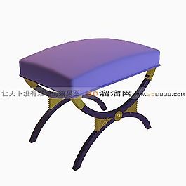 3D凳模型