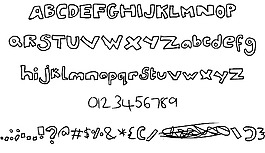 塊的字體