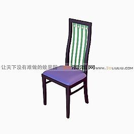 3D餐椅模型