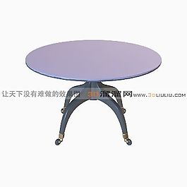 3D圓桌模型