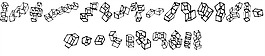 盒子的字體