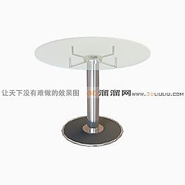 3D圓桌模型