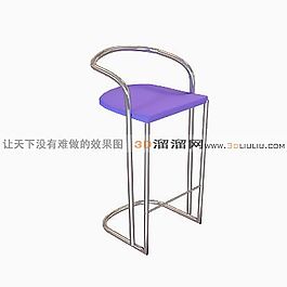 3D吧椅模型