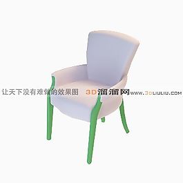 3D休閑椅模型