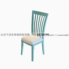 3D餐椅模型