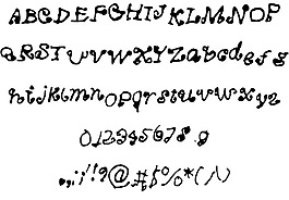 老板的字體
