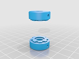 柔性耦合ninjaflex / ABS双打印