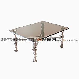 3D桌子模型