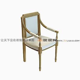 3D休閑椅模型
