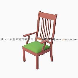 3D餐椅模型