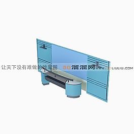 3D接待台模型