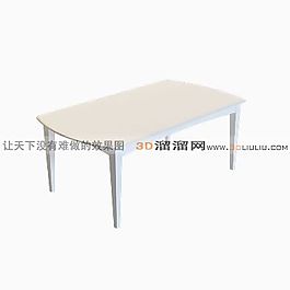 3D桌子模型