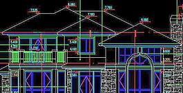二層歐式別墅建筑施工圖&nbsp;15x19