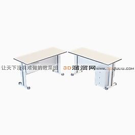 3D辦公桌模型