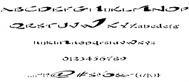 風吹走的字體