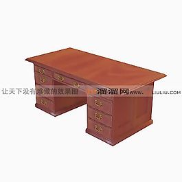 3D書桌模型