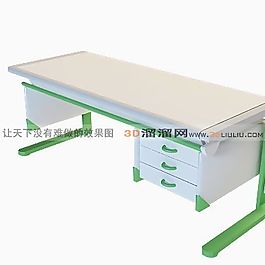 3D辦公桌模型