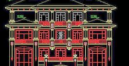 带阁楼及地下室四层豪华别墅钢筋混凝土结构建筑施工图 20x19