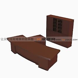 3D辦公桌模型
