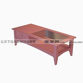 3D茶幾模型