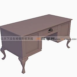 3D書桌模型
